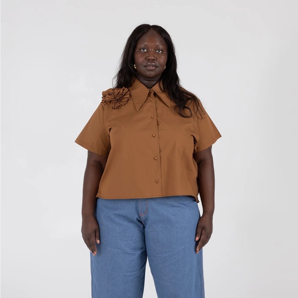 Wray Hite Top in Dulce, Size 2x NWT